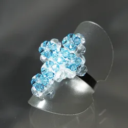  - Ring Kara -  - Laiton argenté